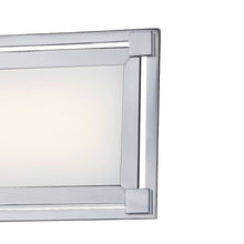 Load image into Gallery viewer, Framed LED Bath Vanity Light Detail.
