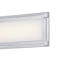 Load image into Gallery viewer, Framed LED Bath Vanity Light Detail.
