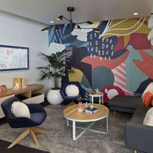 Load image into Gallery viewer, Bowery LED Chandelier in living room.
