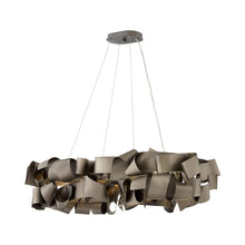 Load image into Gallery viewer, Delfina Chandelier in Metallic Matte Bronze.
