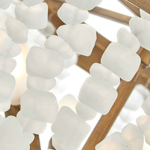 Load image into Gallery viewer, Dune Semi-Flush Mount Ceiling Light in Detail.
