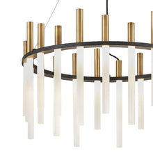 Load image into Gallery viewer, Echo LED Chandelier in Detail.
