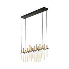 Load image into Gallery viewer, Echo LED Linear Pendant Light.
