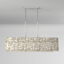 Load image into Gallery viewer, Farrah Linear Pendant Light in Detail.
