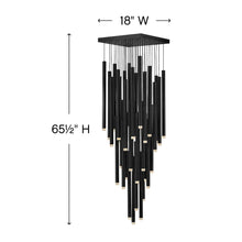 Load image into Gallery viewer, Harmony LED Pendant Light - line drawing.
