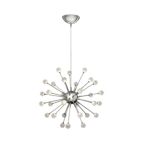 Impulse LED Chandelier in Polished Chrome.