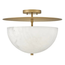 Load image into Gallery viewer, Inez Semi Flush Mount Ceiling Light in Detail.

