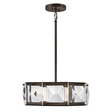 Load image into Gallery viewer, Jolie LED Semi Flush Mount Ceiling Light in Detail.
