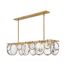 Load image into Gallery viewer, Nala Linear Chandelier in Detail.
