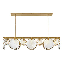 Load image into Gallery viewer, Nala Linear Chandelier in Detail.
