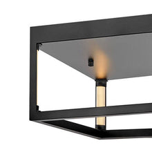 Load image into Gallery viewer, Onyx LED Flush Mount Ceiling Light in Detail.
