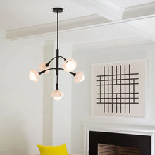 Load image into Gallery viewer, Phoebe Chandelier in Living room.
