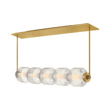Load image into Gallery viewer, Reign LED Linear Pendant Light.

