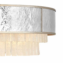 Load image into Gallery viewer, Reverie Drum Pendant Light in Detail.
