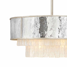 Load image into Gallery viewer, Reverie Drum Pendant Light in Detail.
