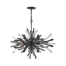 Load image into Gallery viewer, Vida Chandelier in Brushed Graphite (Medium).
