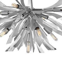 Load image into Gallery viewer, Vida Semi Flush Ceiling Light in Detail.
