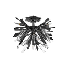 Load image into Gallery viewer, Vida Semi Flush Ceiling Light in Detail.
