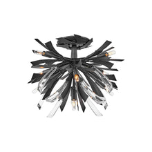 Load image into Gallery viewer, Vida Semi Flush Ceiling Light in Detail.
