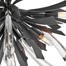 Load image into Gallery viewer, Vida Semi Flush Ceiling Light in Detail.
