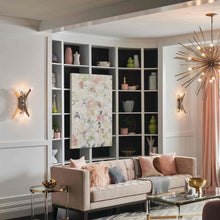 Load image into Gallery viewer, Vida Wall Light in living room.
