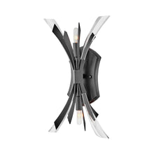 Load image into Gallery viewer, Vida Wall Light in Brushed Graphite.
