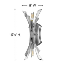 Load image into Gallery viewer, Vida Wall Light - line drawing
