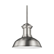 Load image into Gallery viewer, Fredricksburg Outdoor Pendant Light in Silver.
