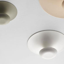 Load image into Gallery viewer, Funnel LED Flush Mount Ceiling Light in Detail.
