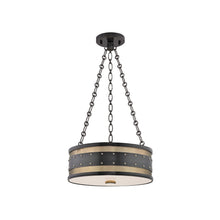 Load image into Gallery viewer, Gaines Pendant Light in 3-Light/Aged Old Bronze.
