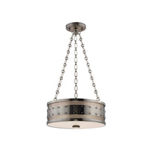 Load image into Gallery viewer, Gaines Pendant Light in 3-Light/Historic Nickel.
