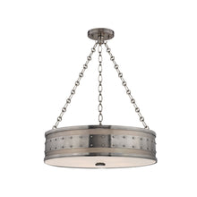 Load image into Gallery viewer, Gaines Pendant Light in 4-Light/Historic Nickel.
