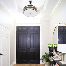 Load image into Gallery viewer, Gaines Pendant Light in living room.
