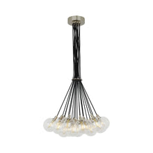 Load image into Gallery viewer, Gambit Multi Light Chandelier in Satin Nickel (19-Light).

