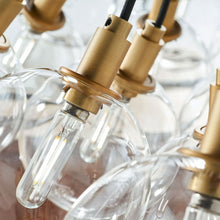 Load image into Gallery viewer, Gambit Multi Light Chandelier in Detail.
