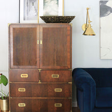 Load image into Gallery viewer, Garden City Wall Light in living room.
