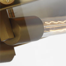Load image into Gallery viewer, Garrett Flush Mount Ceiling Light Detail.
