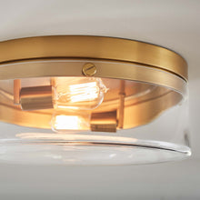 Load image into Gallery viewer, Garrett Flush Mount Ceiling Light Detail.
