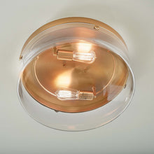 Load image into Gallery viewer, Garrett Flush Mount Ceiling Light Detail.
