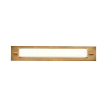Load image into Gallery viewer, Gatsby LED Wall Light in Aged Brass.
