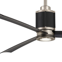 Load image into Gallery viewer, Gear LED Ceiling Fan in Detail.
