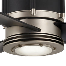 Load image into Gallery viewer, Gear LED Ceiling Fan in Detail.
