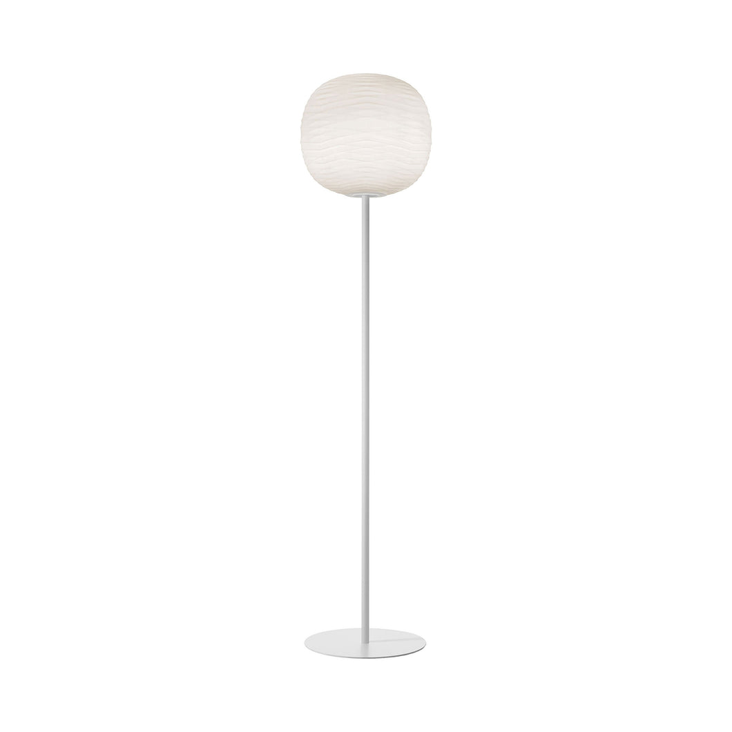 Gem Floor Lamp in White.