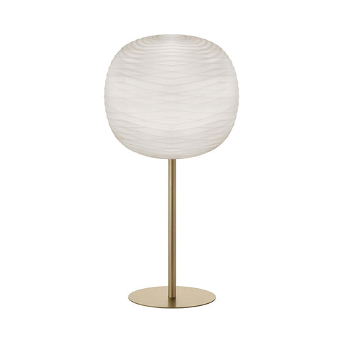 Gem Table Lamp in White.
