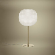 Load image into Gallery viewer, Gem Table Lamp in Gold/Tall.
