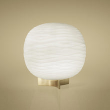 Load image into Gallery viewer, Gem Table Lamp in White/Short.
