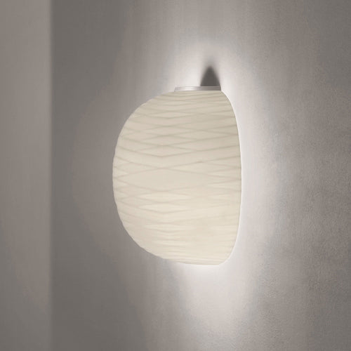 Gem Wall Light in White.