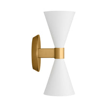 Load image into Gallery viewer, Albertine Bath Wall Light in Detail.
