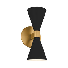 Load image into Gallery viewer, Albertine Bath Wall Light in Detail.
