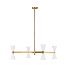 Load image into Gallery viewer, Albertine Chandelier in Matte White (48-Inch).
